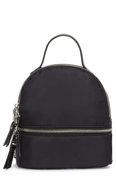 Shop Steve Madden Abbey Mini Puffer Backpack In Black