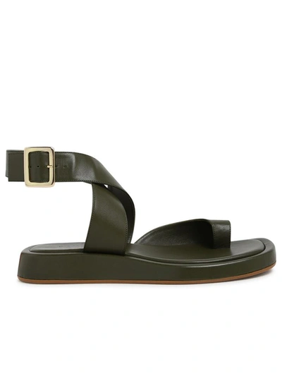 Shop Gia X Rhw Green Rosie 4 Flip Flops