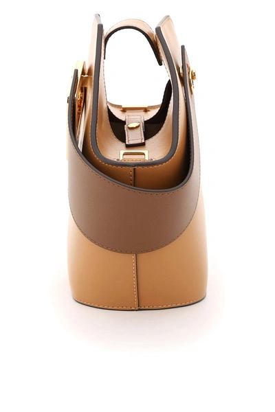 Shop Danse Lente Johnny Mini Leather Bag In Light Brown