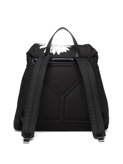 Shop Prada Signaux Nylon Backpack In Nero