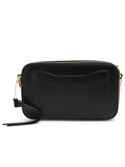 Shop Marc Jacobs (the) Red And Black Mj Snapshot Crossbody Bag