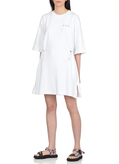 Shop Off-white Dresses White