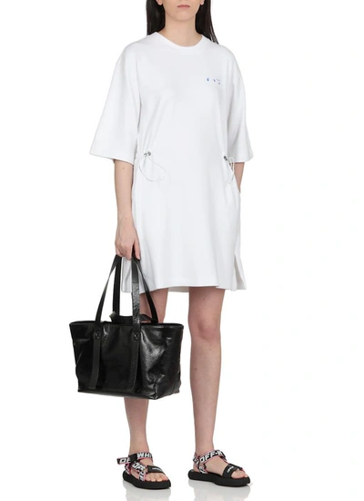 Shop Off-white Dresses White