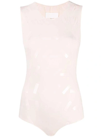 Shop Maison Margiela Top Pink