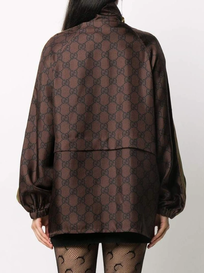 Shop Gucci Coats Brown