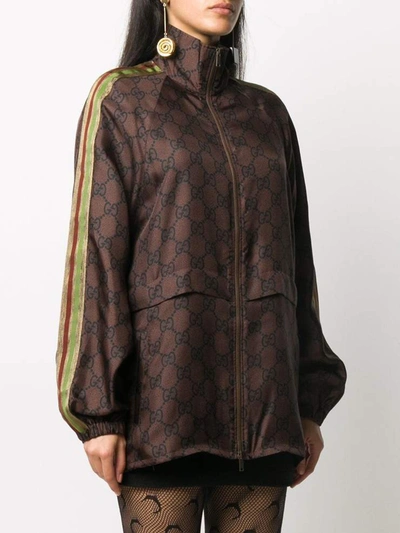 Shop Gucci Coats Brown