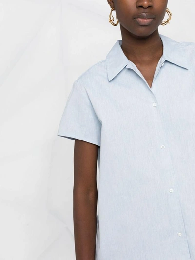 Shop Apc A.p.c. Shirts Blue