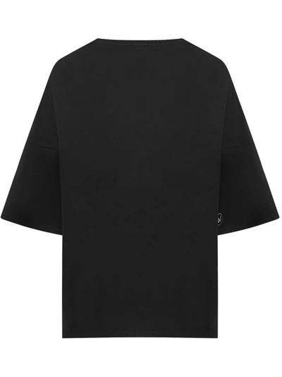 Shop Alexandre Vauthier T-shirts And Polos Black