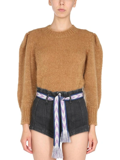 Shop Isabel Marant "emma" Sweater In Beige