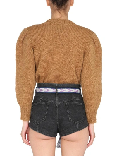Shop Isabel Marant "emma" Sweater In Beige
