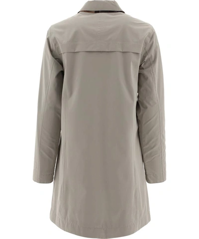 Barbour Babbity Mist Reversible Jacket In Beige