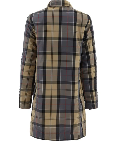 Barbour Babbity Mist Reversible Jacket In Beige
