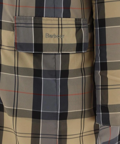 Barbour Babbity Mist Reversible Jacket In Beige