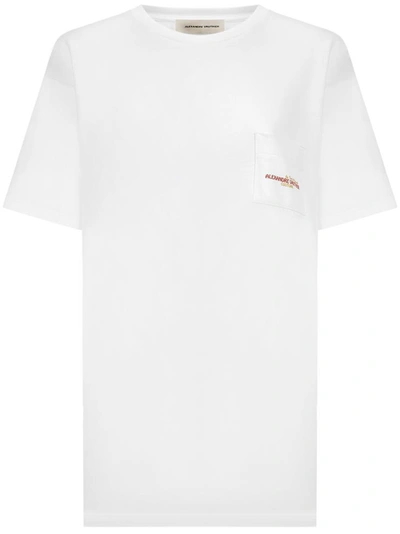 Shop Alexandre Vauthier T-shirts And Polos White