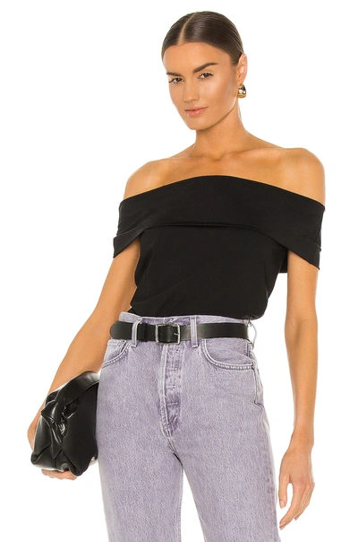 Shop Theory Sabrynna Top In Black