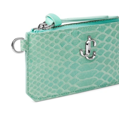 Shop Jimmy Choo Lise In Miami Mint/silver