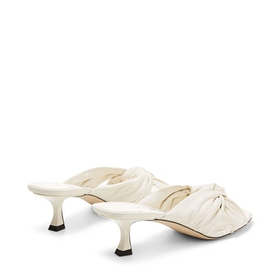 Jimmy Choo Avenue Pantoletten 50mm In Neutral