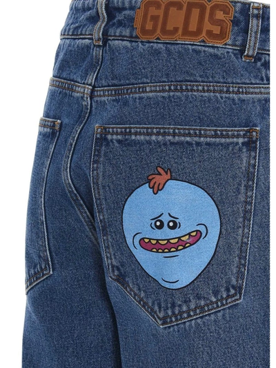 Shop Gcds Rick And Morty Straight In Blue
