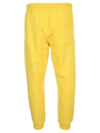 Shop Helmut Lang Impress Sweatpants In Yellow