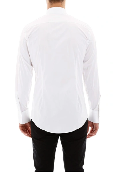 Shop Dsquared2 Classic Tuxedo Shirt In White