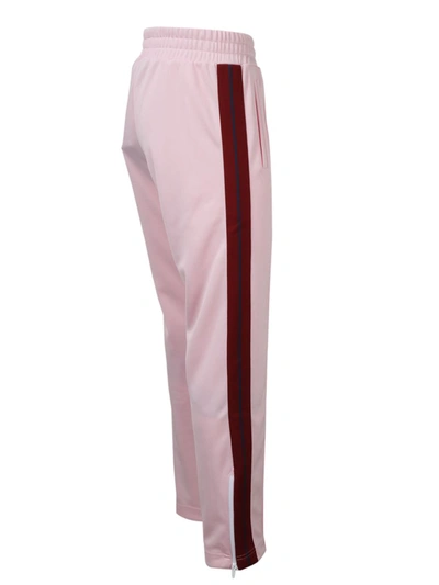 Shop Palm Angels Classic Side Stripe Track Pants In Pink