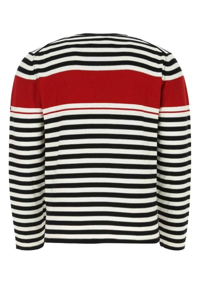 Shop Marni Striped Crew In Multi