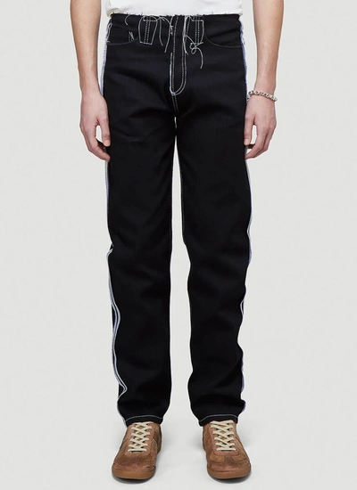 21SS メゾンマルジェラ 10 Contrast Stitch Jeans-