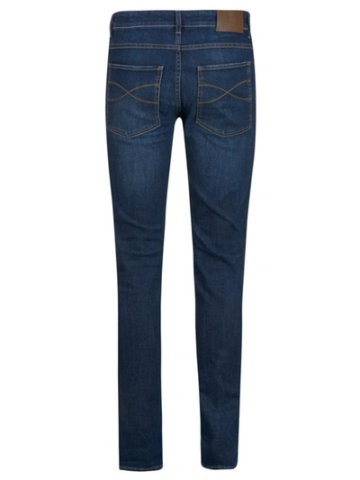 Shop Brunello Cucinelli Straight Leg Jeans In Blue
