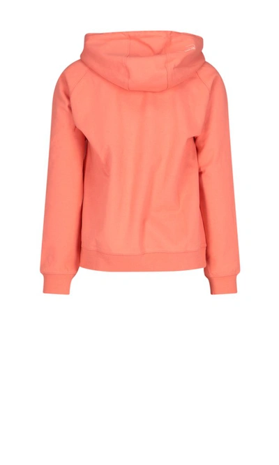 Shop Ader Error Logo Embellished Hoodie In Pink