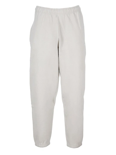 Shop Nike Lab Logo Embroidered Sweatpants In White
