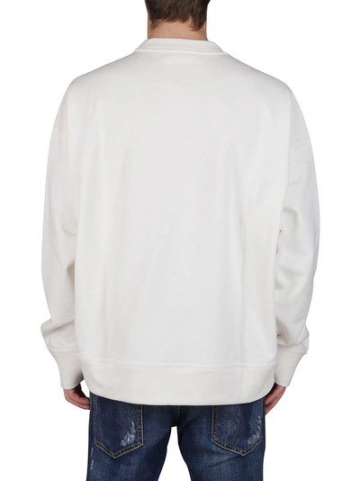 Shop Jil Sander Logo Printed Sweatshirt In White
