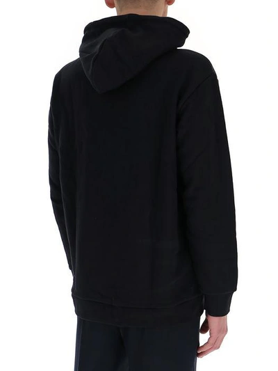 Shop Adidas Originals Loungewear Trefoil Essentials Hoodie In Black
