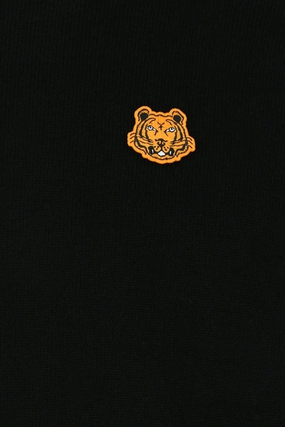Shop Kenzo Tiger Crest Roll In Black
