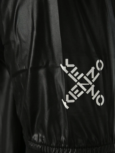 Shop Kenzo Sport Little X Windbreaker In Black