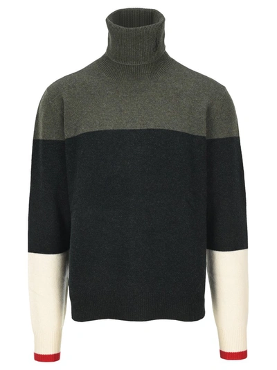 Shop Jw Anderson Turtleneck Sweater In Multi