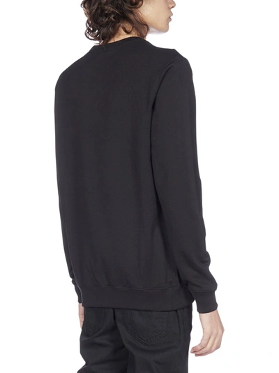 Shop Versace Medusa Printed Sweatshirt In Black