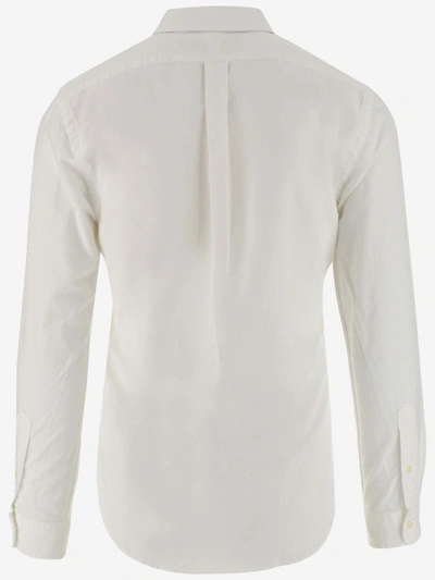 Shop Polo Ralph Lauren Oxford Slim In White