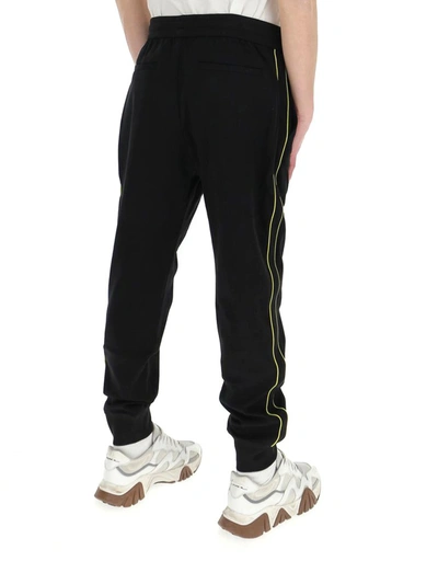 Shop Moose Knuckles Neon Detail Sweatpants In Black