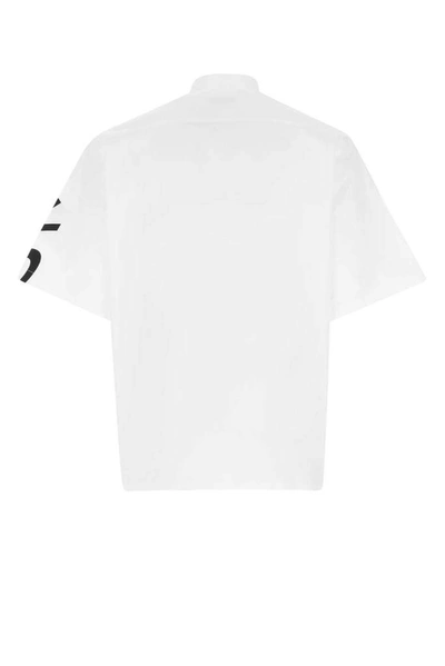 Shop Givenchy Refracted Printed Short In White
