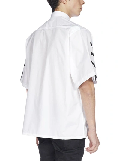 Shop Givenchy Refracted Printed Short In White