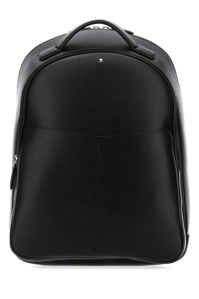 Montblanc Sartorial Leather Laptop Case - Black