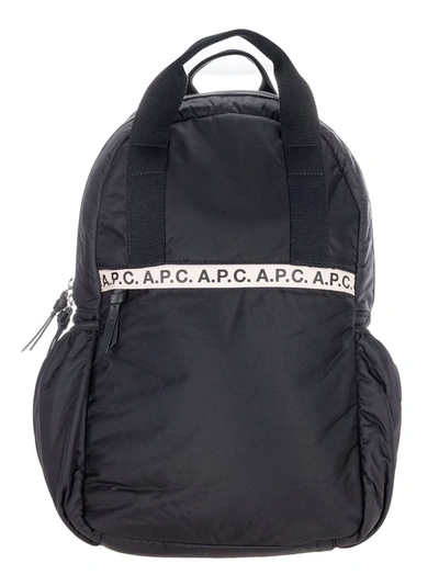 Shop Apc A.p.c. Repeat Backpack In Black