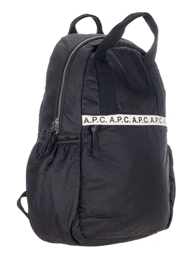 Shop Apc A.p.c. Repeat Backpack In Black