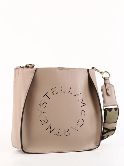 Shop Stella Mccartney Perforated Logo Crossbody Bag