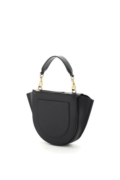 Shop Wandler Hortensia Mini Shoulder Bag In Black