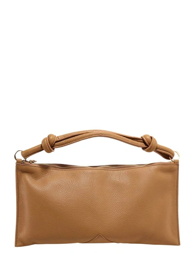Shop Cult Gaia Hera Mini Top Handle Bag In Brown