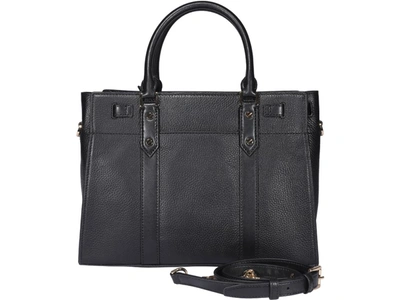 Shop Michael Michael Kors Nouveau Hamilton Large Tote Bag In Black