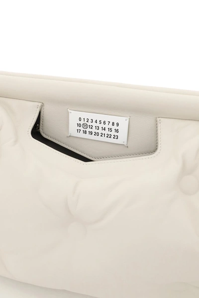 Shop Maison Margiela Glam Slam Medium Shoulder Bag In White