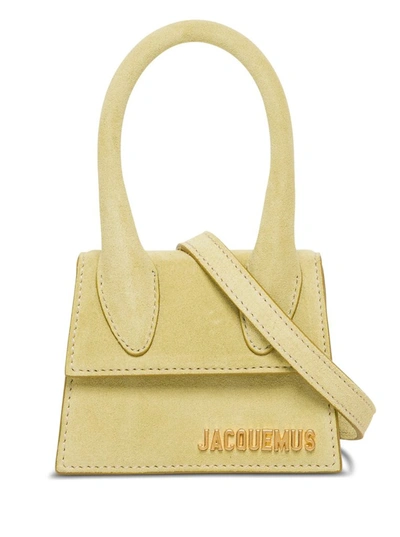 Shop Jacquemus Le Chiquito Mini Shoulder Bag In Green