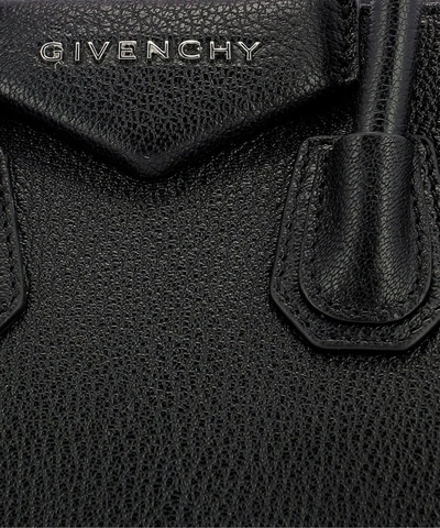 Shop Givenchy Antigona Mini Tote Bag In Black
